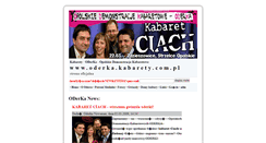 Desktop Screenshot of oderka.kabarety.com.pl