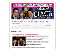 Tablet Screenshot of oderka.kabarety.com.pl